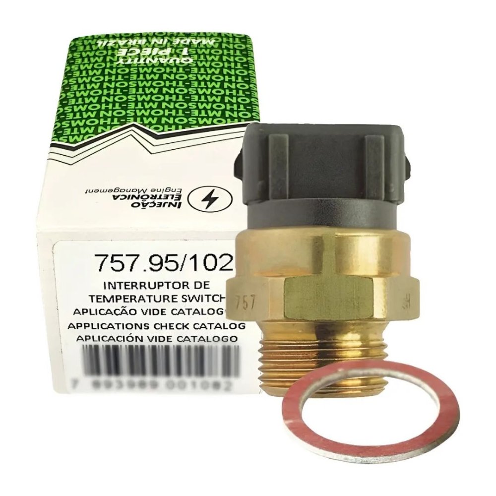 Valvula Temperatura 3 Pines Radiador MTE Thomson Gol/ Parati/ Saveiro16.