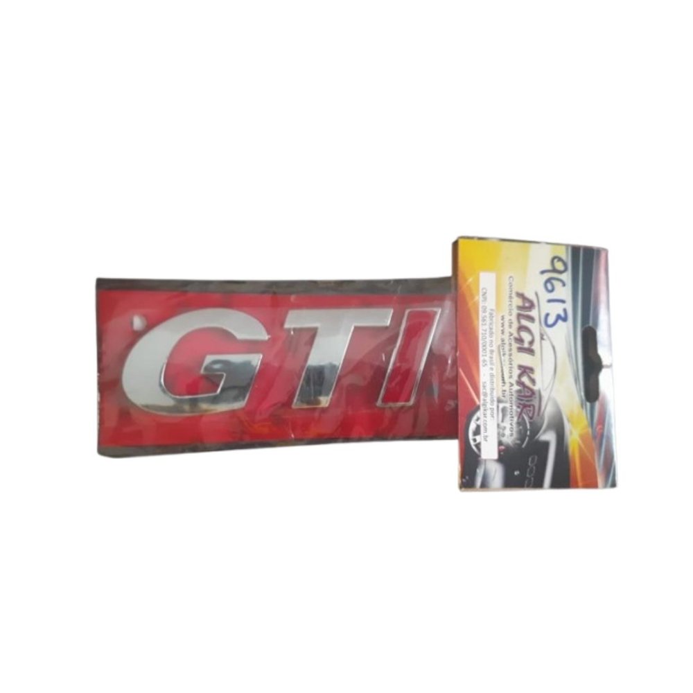 Emblema Letra GTI MK3 Cromada Golf