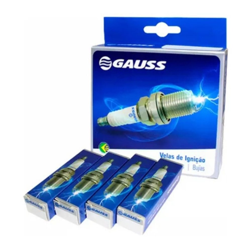 Bujias 3 Puntas 4 Unidades GAUSS Fox/ Bora/ Polo
