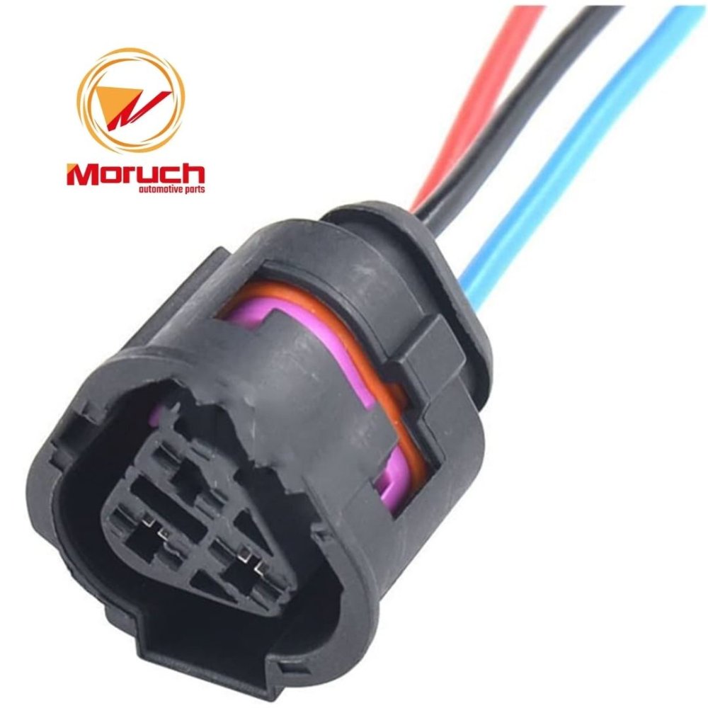 Conector Valvula Temperatura 3 Pines MORUCH Fox/ Bora/ A3/ Golf/ Polo/ Jetta/ Ibiza