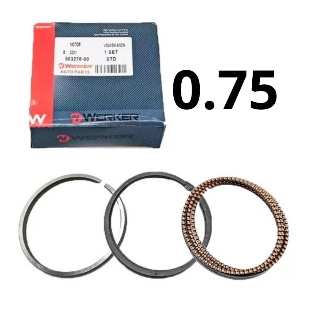 Anillos 030/0.75 F/G 2.0 WERKER Bora/ Golf/ Polo/ New Beetle/ Toledo