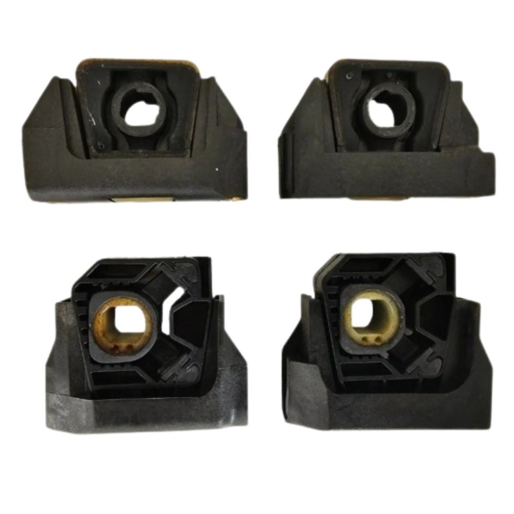 Soportes Bases Radiador Plasticos Superior/ Inferior 4 Piezas Fox/ Spacefox/ Crossfox