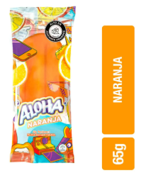 PALETA ALOHA NARANJA 65G