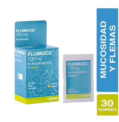 FLUIMUCIL 100 MG X 30 SOBRES  - ZAMBON