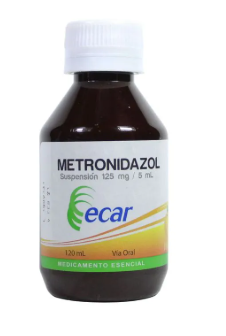 METRONIDAZOL 125 MG X 120 ML SUSP  - ECAR (108)