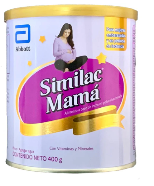 SIMILAC MAMA (MUJERES EMBARAZADAS) X 400 GR POLVO  - ABBOTT (24)