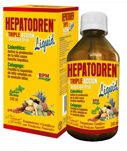 HEPATODREN X 240 ML  JBE  - NATURAL FRESHLY