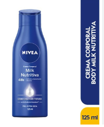 CREMA NIVEA BODY MILK ALMENDRAS 125 ML