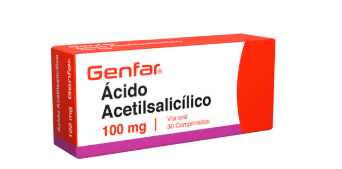 ACIDO ACETILSALICILICO 100 MG X 100 TABL