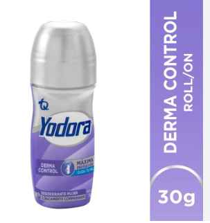 DTE YODORA MUJER DAMA CONTROL MAXIMA PROTECCION MINI ROLLO X 30 GR