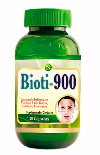 BIOTI-900 COLAGE HIDROLIZAD/VITAMINA E /BIOTINA /CISTEINA METI