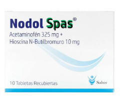 NODOL SPAS  ACETAMINOFEN HIOSCINA N -BUTLBROMURO 10 MG
