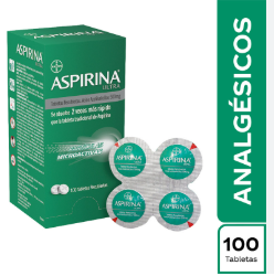 ASPIRINA ULTRA  500 MG X 100 TABS  - BAYER - OTC