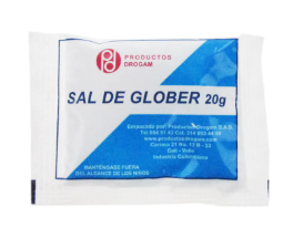 SAL DE GLOWBER 50 SOB X 15 GR