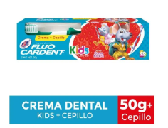 CREMA DENTAL FLUOCARDENT KIDS CON FLUOR X 50 GR