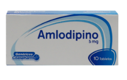 AMLODIPINO 5 MG X 10 TABS  - COASPHARMA   (342)