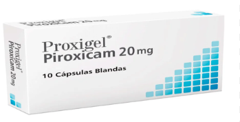 PIROXICAM 20 MG X 10 CAPS  (PROXIGEL)  - PROCAPS - COLMED