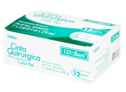 CINTA QUIRURGICA MICROPOROSA 1 - 2X3 YDS PIEL  -  ALFA TRADING