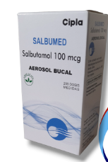 SALBUTAMOL INHALADOR BUCAL 100MCG