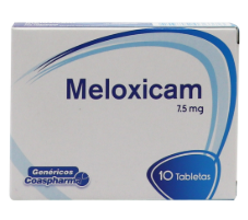MELOXICAM 7.5 MG X 10 TA