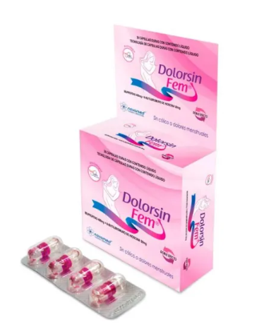 DOLORSIN FEM X 36 CAPS - NOVAMED