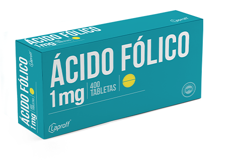 ACIDO FOLICO 1 MG X 400 TABS  ( MULTIPACK)  - LAPROFF