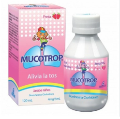 MUCOTROP (BROM +CARBET) PEDIATRICO X 120 ML JBE- ANGLOPHARMA