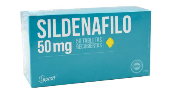 SILDENAFILO 50 MG CAJA X 50 TAB