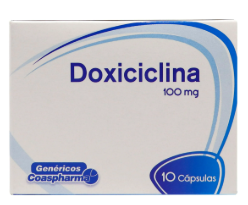 DOXICICLINA 100 MG X 10 CAPS  - COASPHARMA (190)