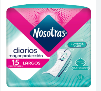 ROTECTORES NOSOTRAS DIARIOS LARGOS X 15 UNDS    - FAMILIA (36)(36)