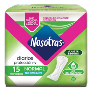 PROTECTORES NOSOTRAS DIARIOS X 15 UNDS   - FAMILIA (36)(36)