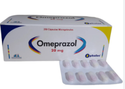 OMEPRAZOL 20 MG X 250 CAP
