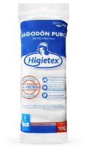 ALGODON 20 GR X UND  - HIGIETEX