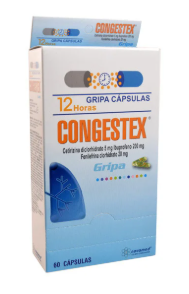 CONGESTEX 5 MG+200 MG+20 MG X 60 CAPS  - NOVAMED