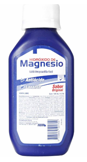LECHE MAGNESIA (HIDROXIDO) 120ML  COASPHARMA
