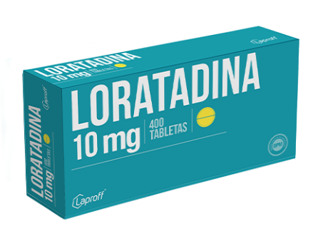 LORATADINA 10 MG X 400 TABS  - LAPROFF (72)