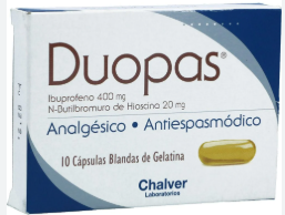 DUOPAS 400 - 20 MG X 10 CAPS - CHALVER