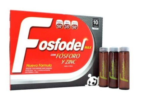 FOSFODEL MAX TERAPIA FOSFORO/VITAMINA C CALCIO X 10 AMPO