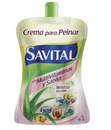 CREMA PARA PEINAR SAVITAL MULTIVITAMINAS X 95 ML