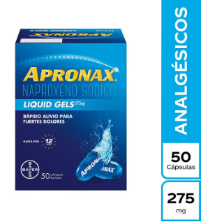 APRONAX BLUE X 50 CAPS  - BAYER - OTC