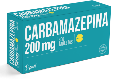 CARBAMAZEPINA 200 MG X 300 TABS  -  LAPROFF (48)