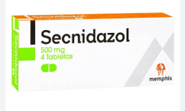 SECNIDAZOL 500 MG X 4 TAB