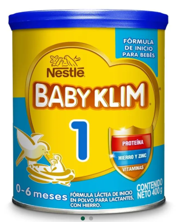 BABY KLIM 1 0-6 MESES X 400 GR