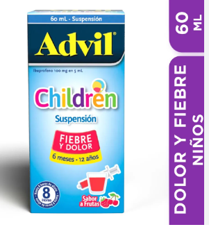 ADVIL CHILDREN DE 6 MESES A 12 AÑOS SUSP X 60 ML  - PFIZER - CONSUMER (36)