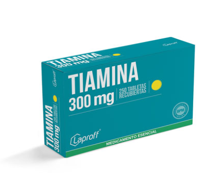 TIAMINA 300 MG X 250 TABS  (MULTIPACK)  - LAPROFF (60)
