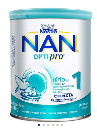 LECHE NAN PRO 1 (OPTIPRO) LATAX 400GR -  NESTLE