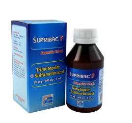 TRIMETOPRIM SULFA 80 - 400 MG X 120 ML SUSP (SUPRIBAC F)  - LABQUIFAR