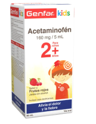 ACETAMINOFEN KIDS 2+ X160ML