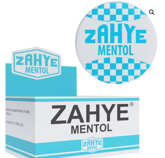 MENTOL ZAHYE UNGUENTO 5 G