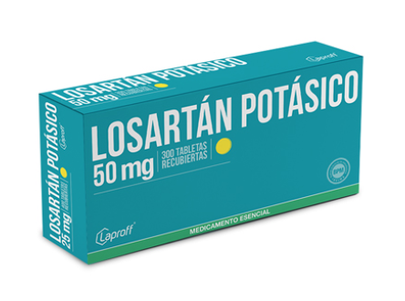 LOSARTAN 50 MG X 300 TABS  - LAPROFF (78)